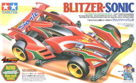 TAMIYA 19614 BLITZER SONIC (FIRST PRINT) (MADE IN JAPAN)