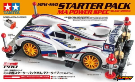 18647 MINI 4WD STARTER PACK MA POWER SPEC (BLAST ARROW)