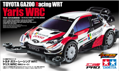 TAMIYA 18654 TOYOTA GAZOO Racing WRT Yaris WRC