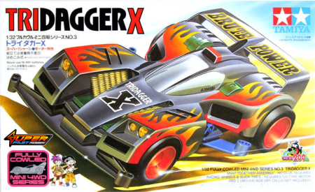 TAMIYA 19403 TRIDAGGER X (FIRST PRINT) (MADE IN JAPAN)