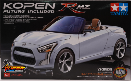 TAMIYA 18081 DAIHATSU KOPEN (FUTURE INCLUDED) RMZ (VS CHASSIS)
