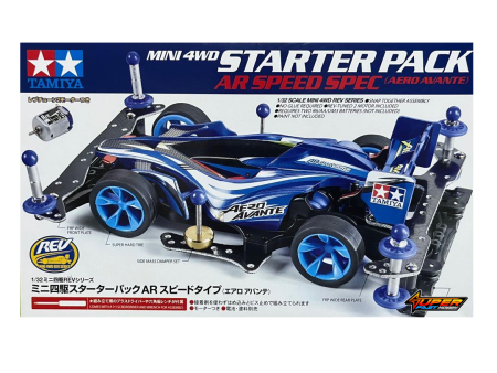 TAMIYA 18706 MINI 4WD STARTER PACK AR SPEED SPEC