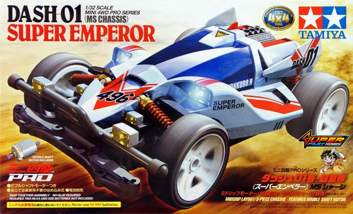 TAMIYA 18632 DASH-01 SUPER EMPEROR