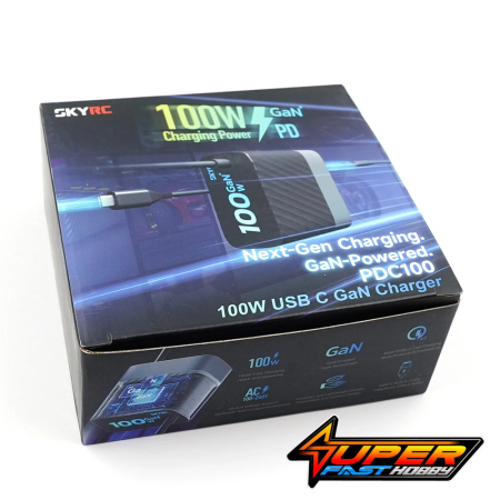 SKYRC PDC100 100W USB C GAN Charger