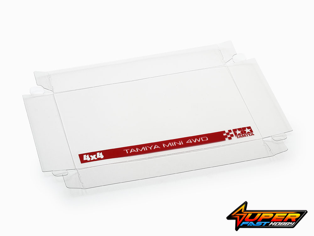 TAMIYA 10322 BASIC MINI 4WD CAR BOX CLEAR COVERS (3PCS.) - Image 3