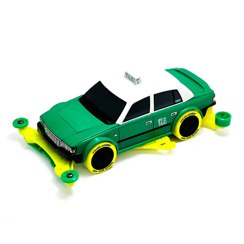 TAMIYA 92464 HONG KONG RACING TAXI (GREEN SPECIAL) - Image 2