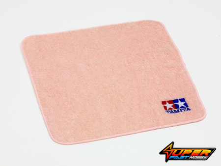 TAMIYA 67025 TAMIYA HAND TOWEL (PINK)