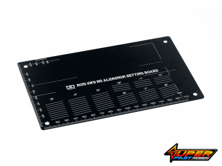 TAMIYA 95507 MINI 4WD HG ALUMINUM SETTING BOARD (BLACK)