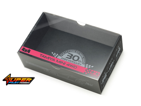 TAMIYA 95670 FULLY COWLED 30TH ANNIV. BASIC MINI 4WD CAR BOX (BLACK) & SLEEVE