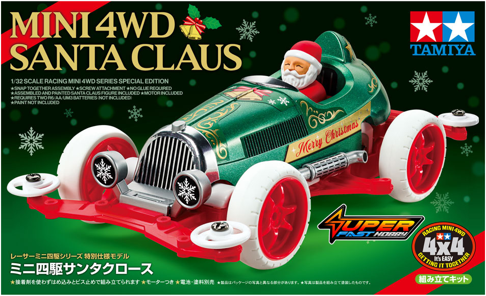 TAMIYA 95678 MINI 4WD SANTA CLAUS