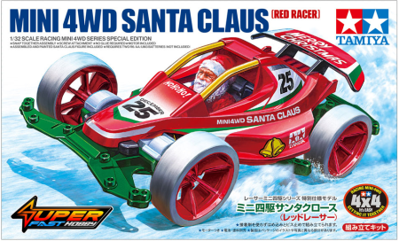 TAMIYA 95698 MINI 4WD SANTA CLAUS (RED RACER)