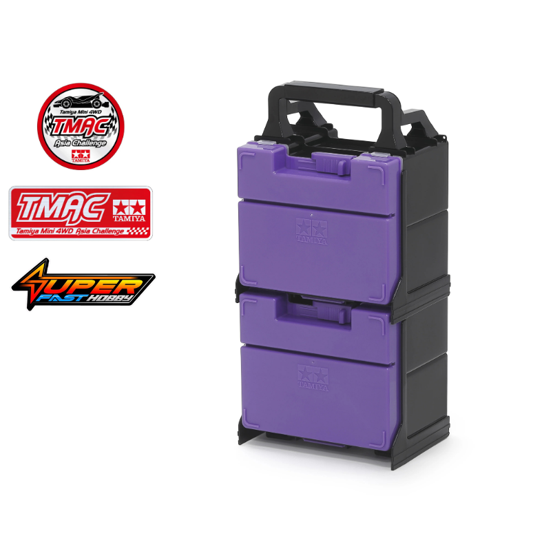 TAMIYA 95 MINI 4WD PORTABLE PIT PURPLE Asia Challenge