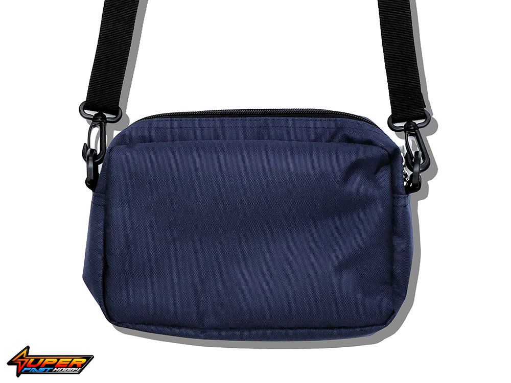 TAMIYA 67276 JUN WATANABE TAMIYA LOGO SHOULDER POUCH (BLUE) - Image 2