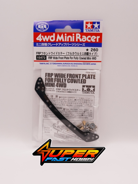 TAMIYA 15472 FRP WIDE FRONT PLATE FOR FULLY COWLED MINI 4WD