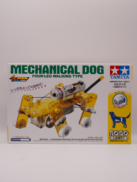 TAMIYA 71101 MECHANICAL DOG ​​(FOUR-LEG WALKING TYPE)