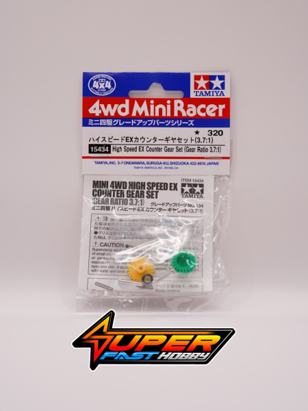 TAMIYA 15434 HIGH SPEED EX COUNTER GEAR SET (3.71)