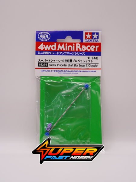 TAMIYA 15234 HOLLOW PROPELLER SHAFT (FOR SUPER X CHASSIS)