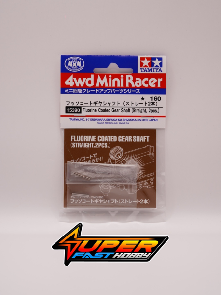 TAMIYA 15390 FLUORINE COATED GEAR SHAFT (STRAIGHT X2)