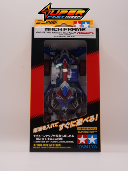 TAMIYA 92455 MACH FRAME FIGHTING KOREA EDITION VERSION 2 FINISHED MODEL
