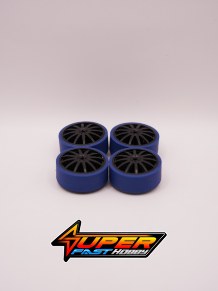 HARD (BLUE) TIRE SET FOR OPEN CLASS BY SUPERFAST HOBBY