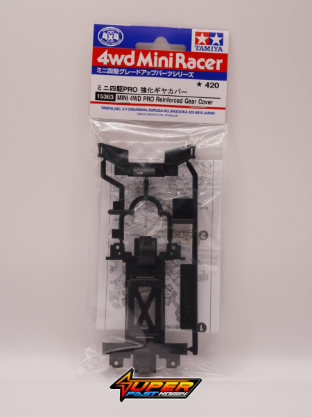 TAMIYA 15363 MINI 4WD PRO REINFORCED GEAR COVER (for MS CHASSIS)