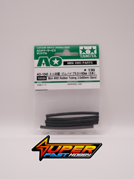 TAMIYA 10320 MINI 4WD RUBBER TUBING 3.5x60mm (5PCS.)