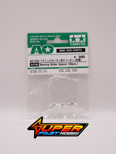 TAMIYA 94768 BEARING ROLLER SPACER (20PCS.)