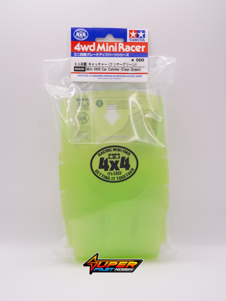 TAMIYA 95605 MINI 4WD CAR CATCHER (CLEAR GREEN)