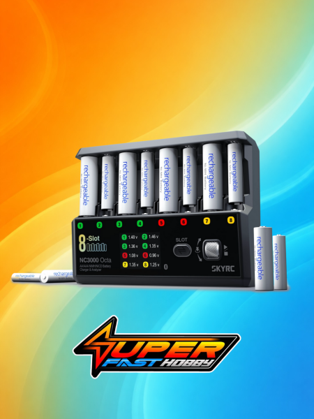 SKYRC NC3000 OCTA BATTERY CHARGER
