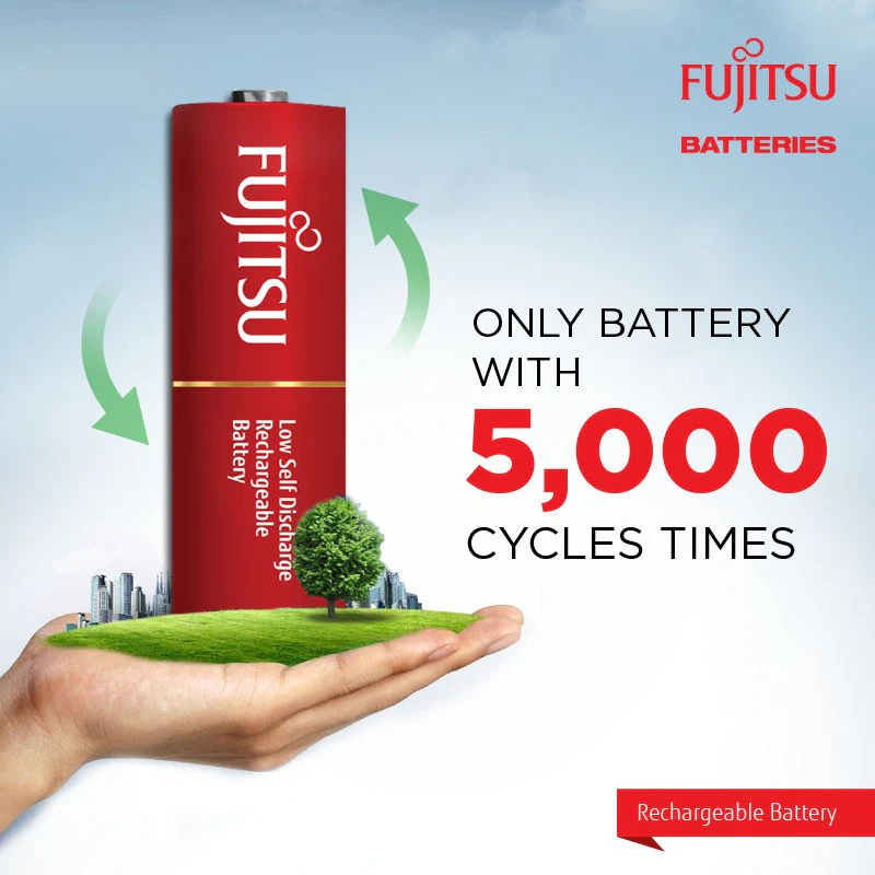 FUJITSU HR-3UTLA (4B) RECHARGEABLE BATTERY - Image 3