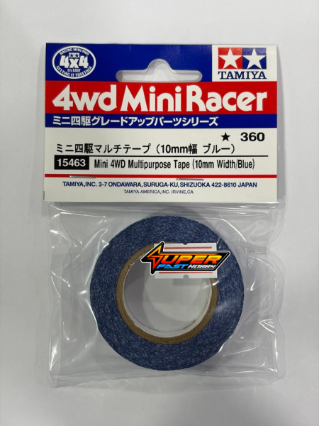 TAMIYA 15463 MINI 4WD MULTIPURPOSE TAPE (10mm WIDTH/BLUE)
