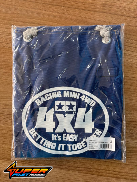 TAMIYA 67231 TAMIYA APRON (MINI 4WD, BLUE)