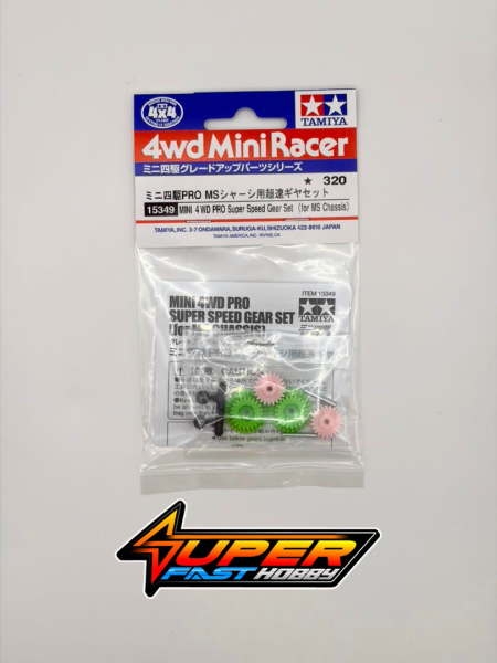 TAMIYA 15349 MINI 4WD PRO SUPER SPEED GEAR SET (for MS CHASSIS)
