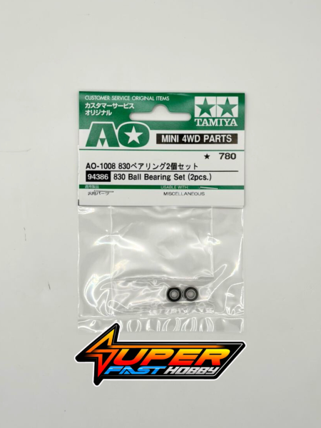 TAMIYA 94386 830 BALL BEARING SET (2PCS.)