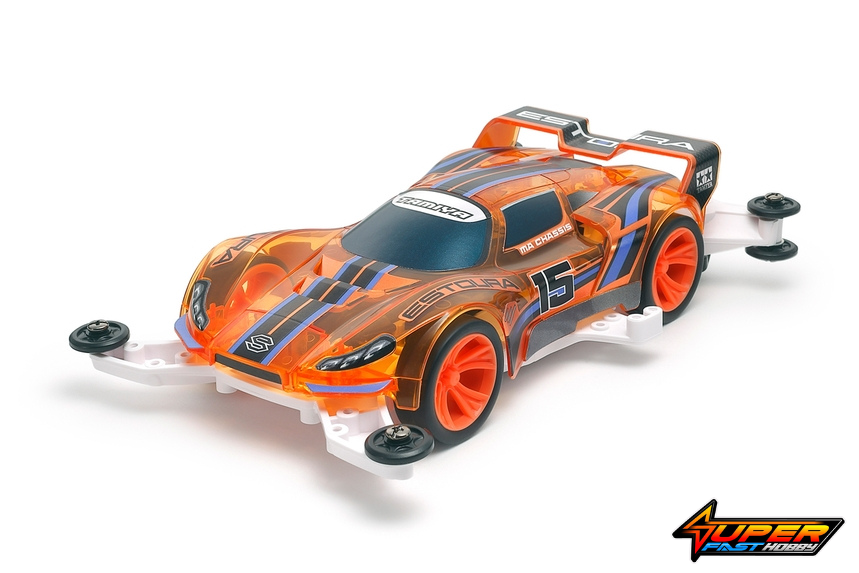 TAMIYA 95691 ESTOURA CLEAR ORANGE SPECIAL (MA CHASSIS) - Image 2